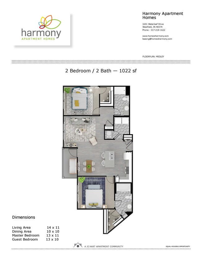 Medley (D13) 2.2.jpg - Harmony Apartment Homes