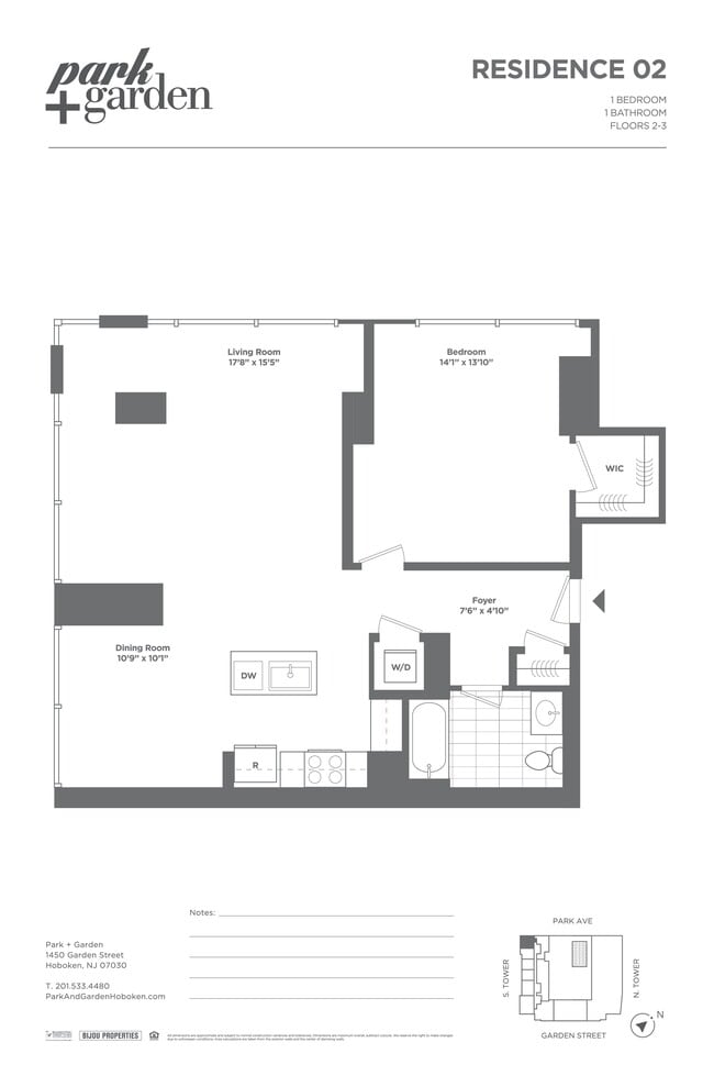 Floorplan - Park + Garden