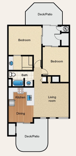 2BR/1.5BA - Larkspur