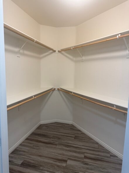 Walk in closet plus another closet opposite. Master bedroom has 2 closets. - 38 E Serene Ave