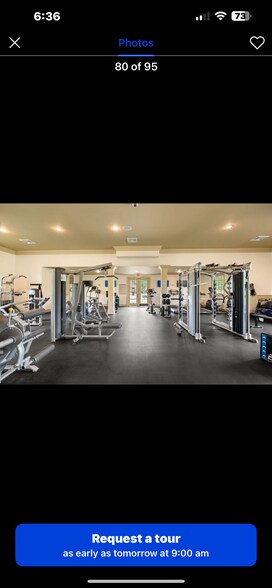 Fitness center - 2000 Bungalow Dr