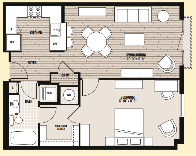 Floorplan - Palladian at Rockville Town Square