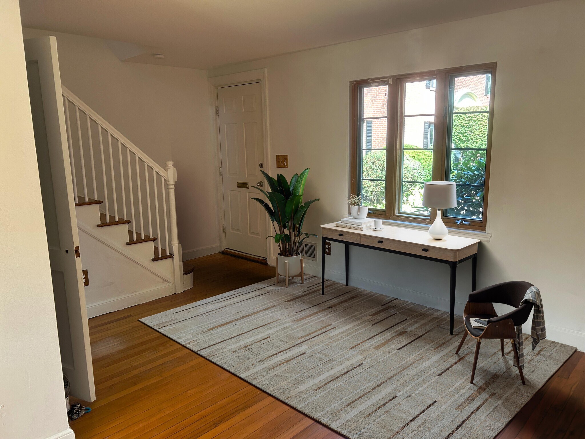 Virtually staged living/dining area - 36 Pierce Rd