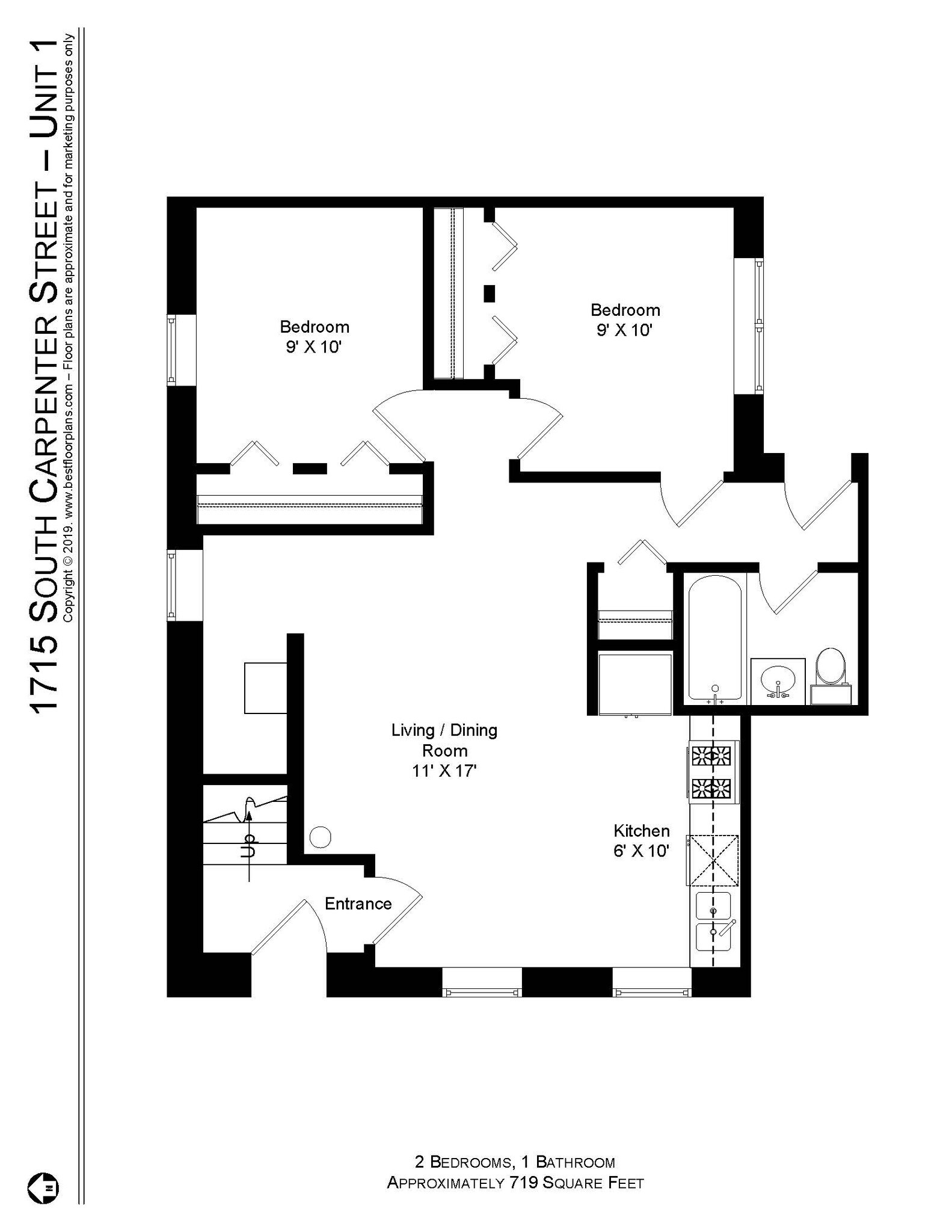 Building Photo - 1715 S Carpenter St