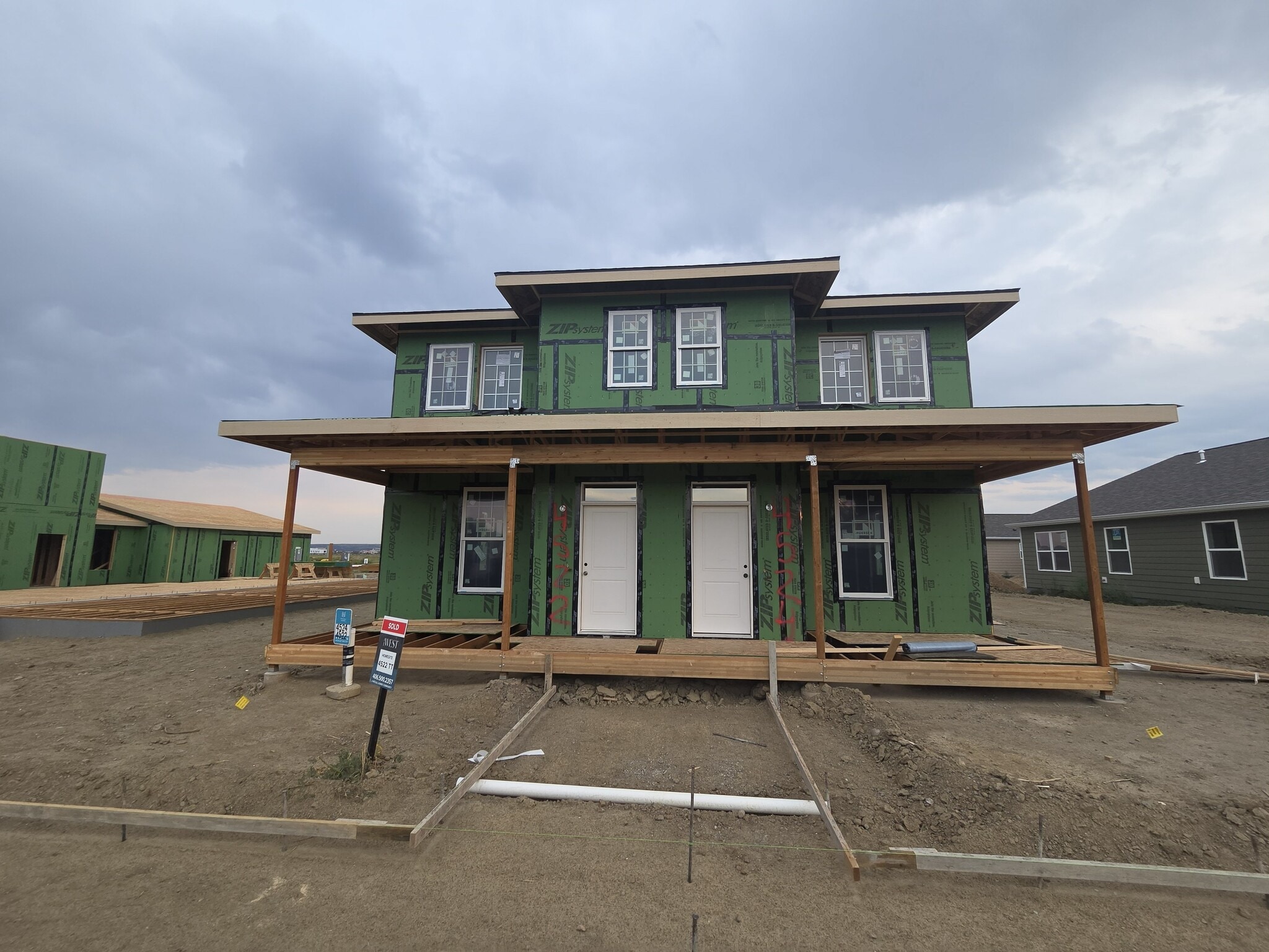 Brand-new construction 3-bedroom duplex townhomes on Tippet Trail in Billings, MT. - 4510 Tippet Trl