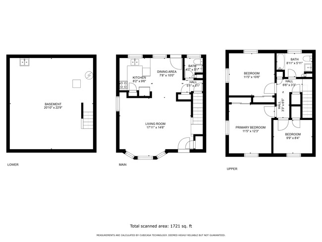 Floor Plan - 2827 E Grange Ave