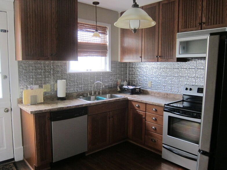 Kitchen view opposite of the back door. - 1525 South 7th Street