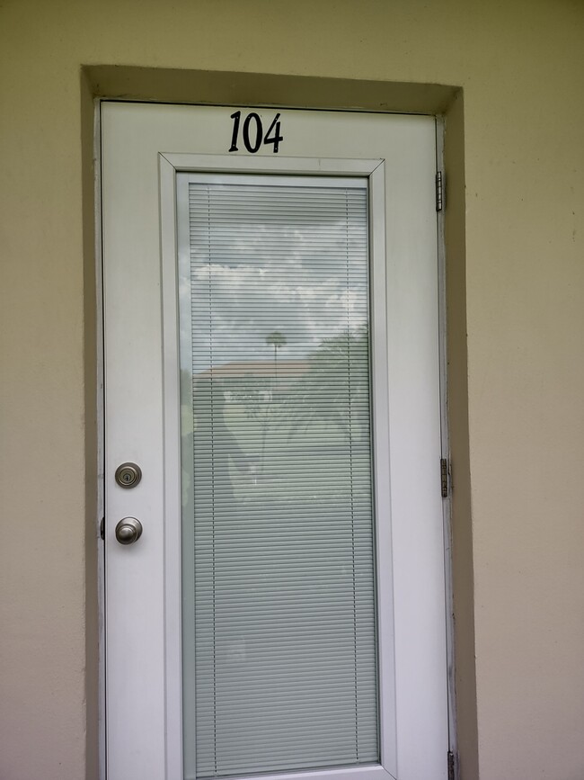 New Impact Front Door - Outside - 1 Vista Palm Ln