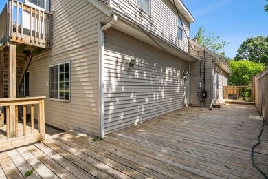 Rear of house/Shared deck - 313 West St