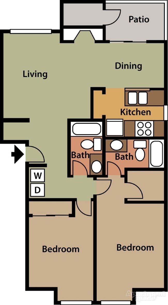 Floorplan - The Village at Seeley Lake