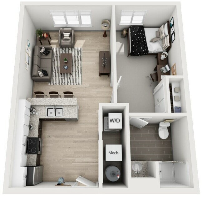 709 1x1A - The Flats