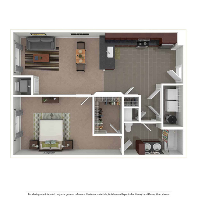 Woodland 1 Bed A 1.jpg - Woodland Hills Apartments