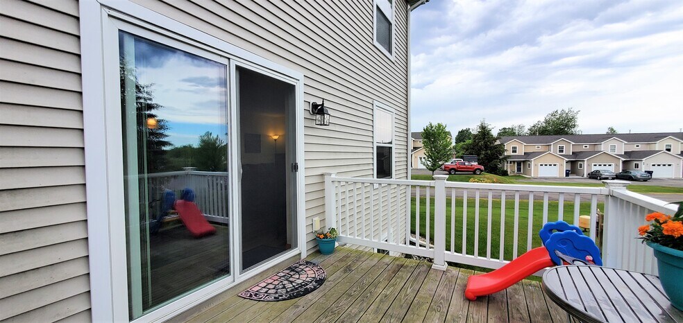 Balcony. (photo from neighboring unit with the same layout) - 1756 St Joseph St