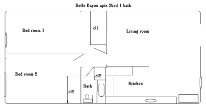 Floorplan - Belle Bayou