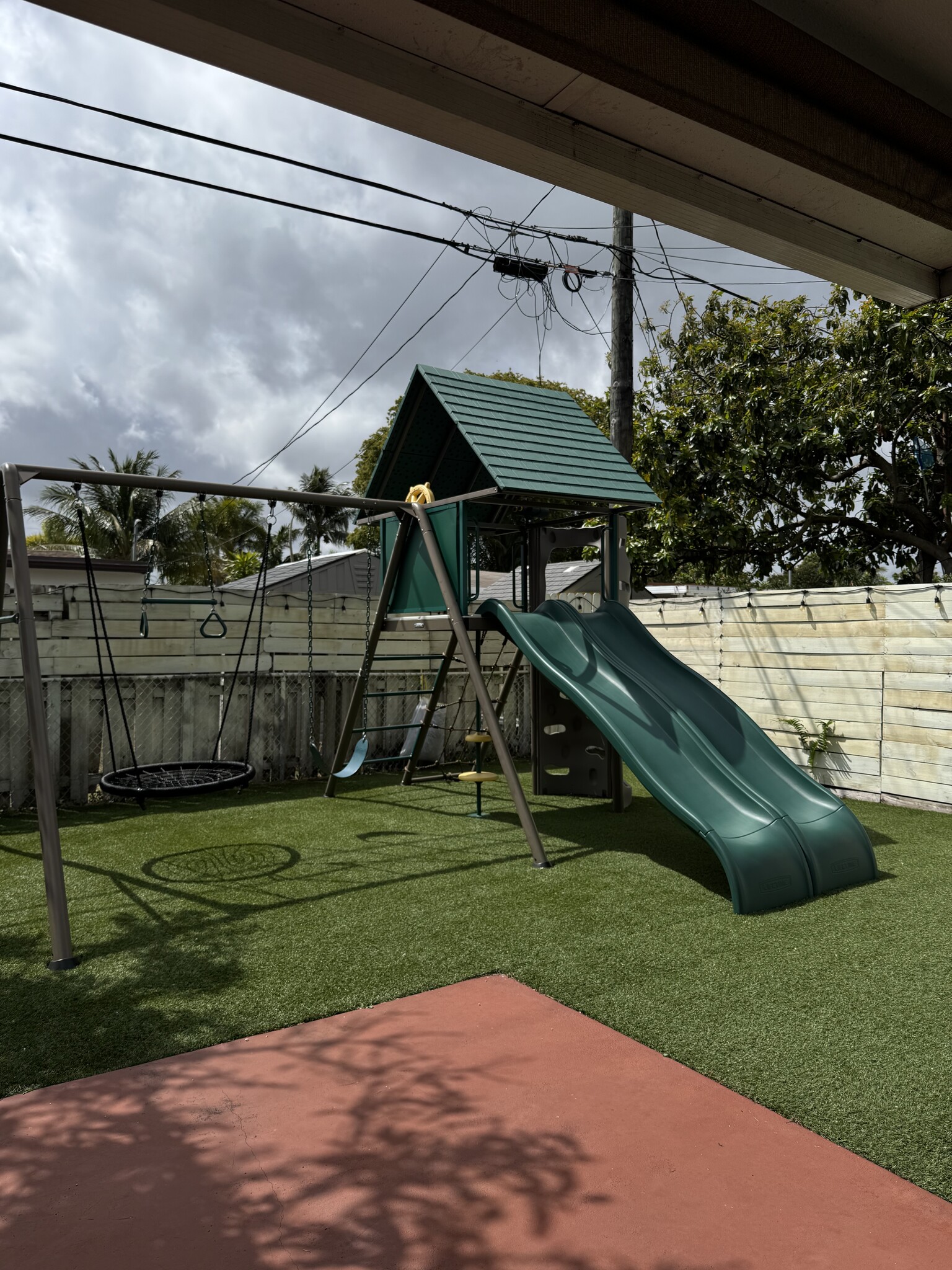 Backyard playground - 6880 Raleigh St