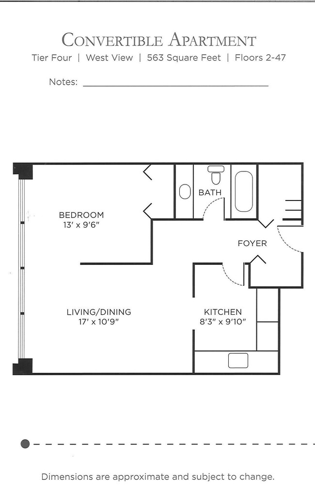 Floorplan - Columbus Plaza