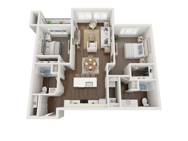 Floorplan - Haven Apartments