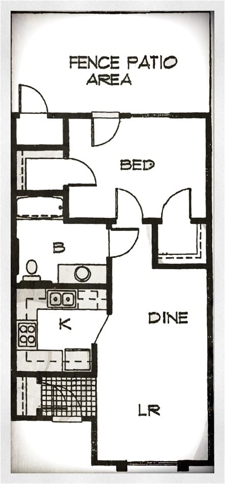 1BR/1BA - Walnut Grove Senior Apartments