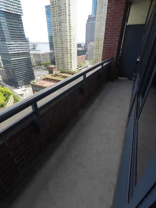 Spacious private balcony - 389 Washington St