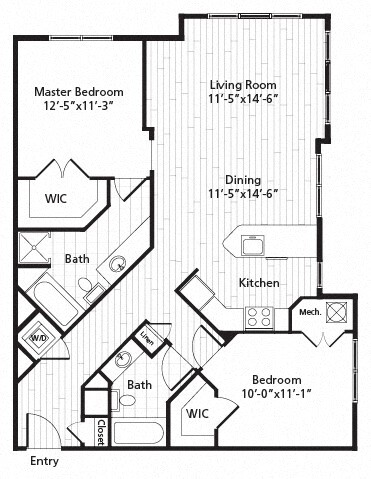 Floorplan - MetroPlace at Town Center