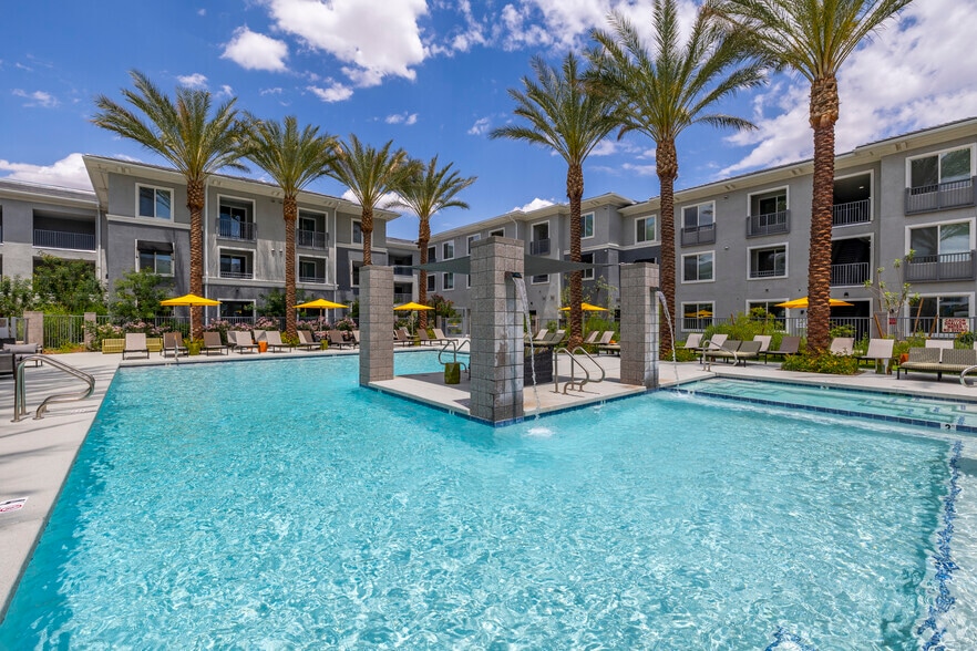 Resort-Style Pool - The Amelia Luxury Apartments