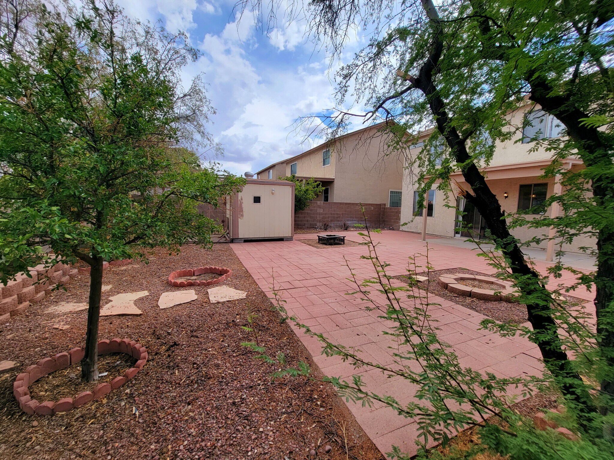 Backyard - 8697 S Desert Rainbow Dr