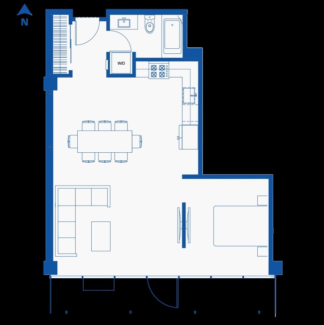 UNIT #713 - The Elysian Apartments