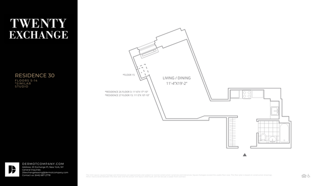 Floorplan - 20 Exchange