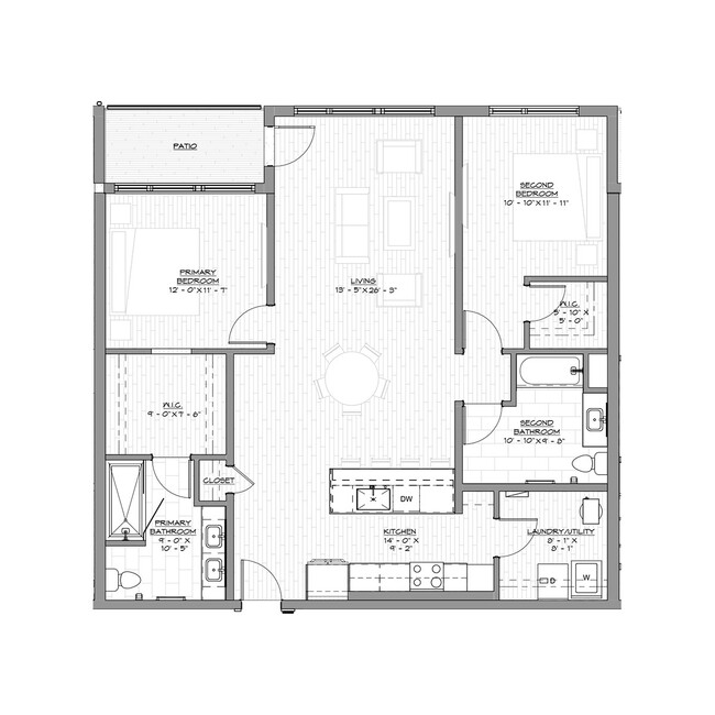 Floorplan - Baricelli Little Italy