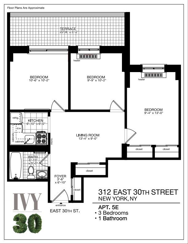 Floorplan - IVY 30