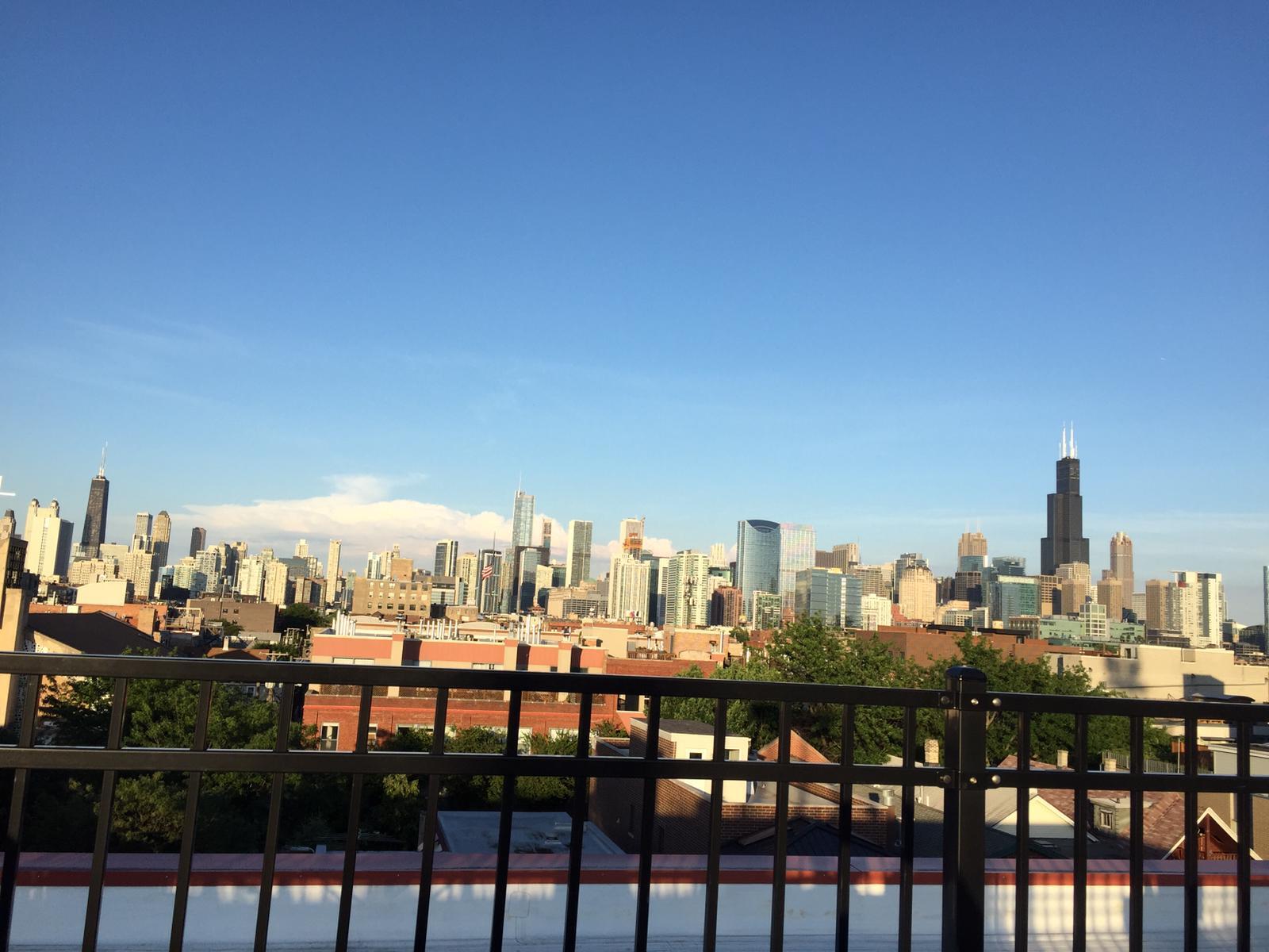 View from private roof deck - 515 Noble N St