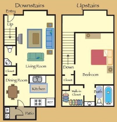 1BR/1.5BA 11T - Bella Vida