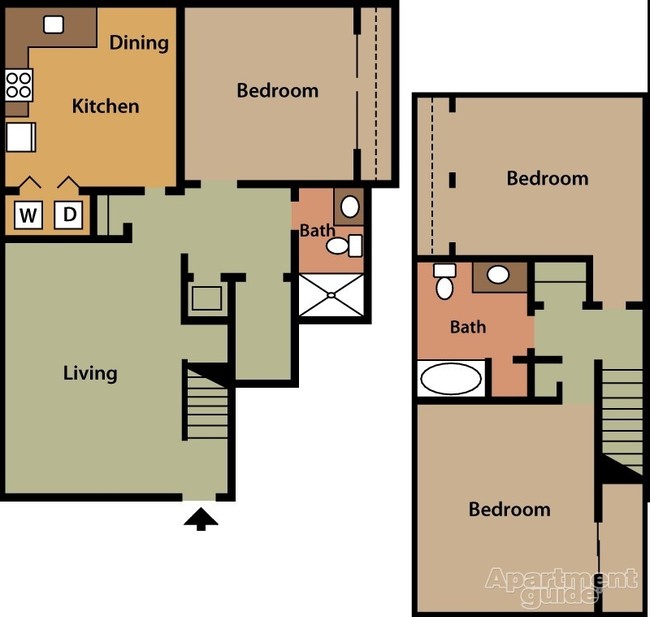 3BR/2BA - Stonebrook Townhomes