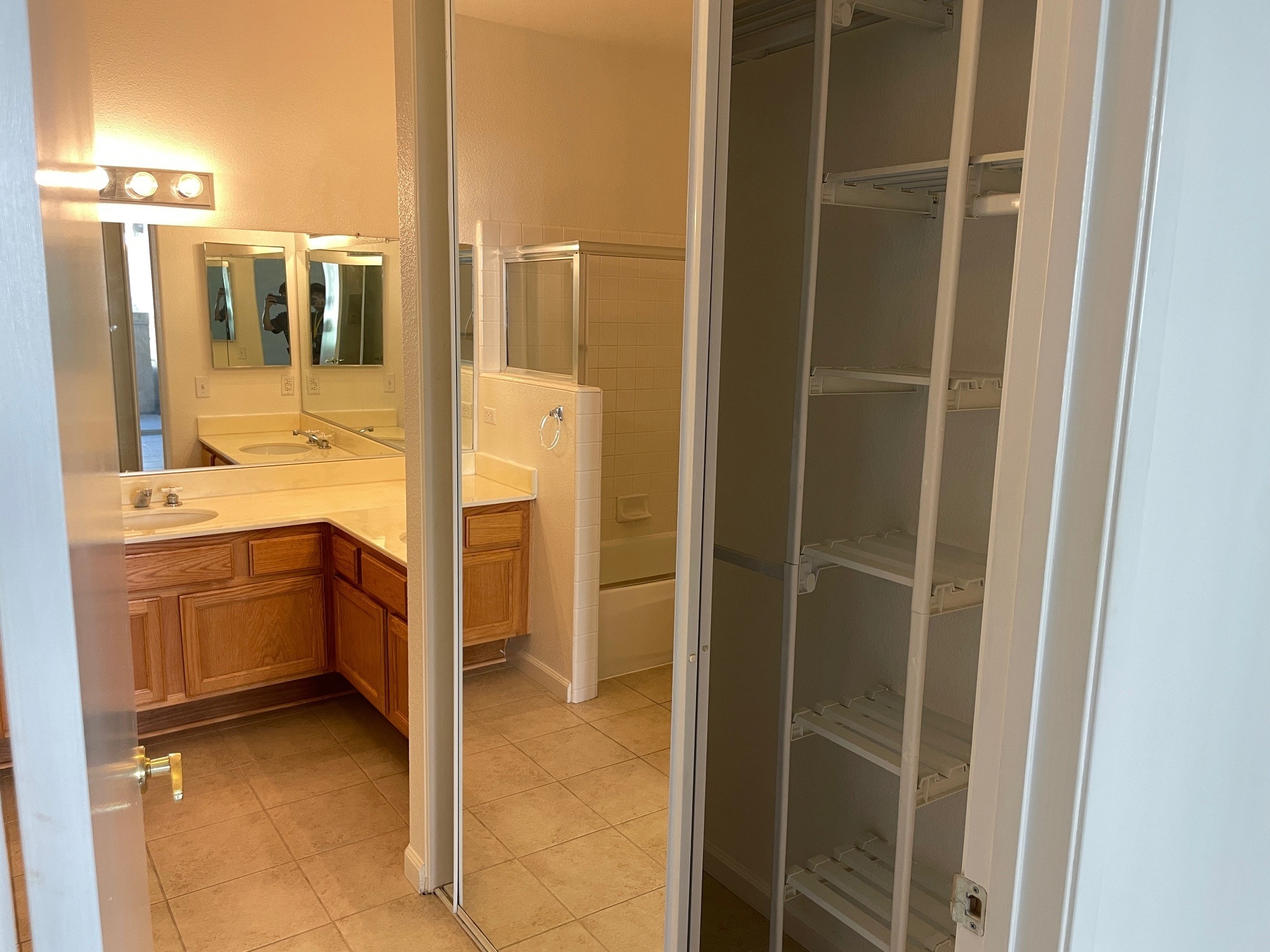 Master BR closet (1 of 2) - 8664 New Salem St