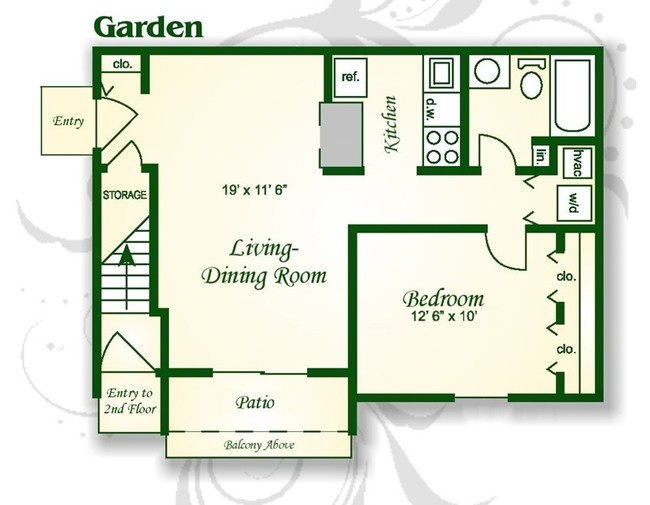 The Birch Garden - Lakefield Mews Apartments and Townhomes