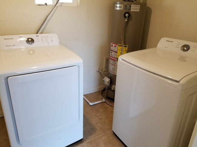 W/D included; new hot water heater - 205 E. Oxford Dr.