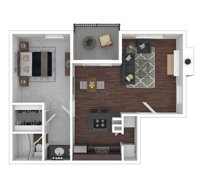 Floorplan - Riverwalk Apartments