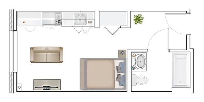 Floorplan - 1404 Boylston