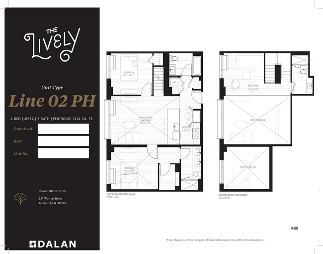 Floorplan - The Lively