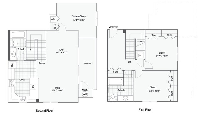 Floorplan - ReNew Bayshore Townhomes