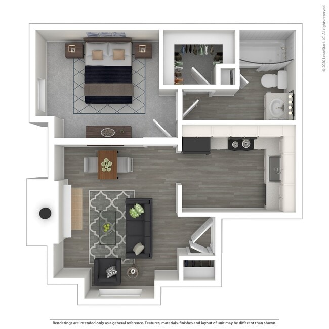 Floorplan - Alena Apartments