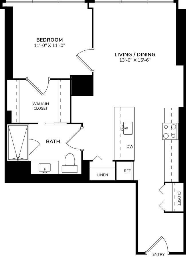 Floorplan - 640 North Wells