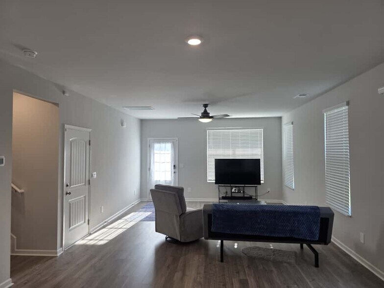 Living Room + Front Door - 213 Hazel Ln