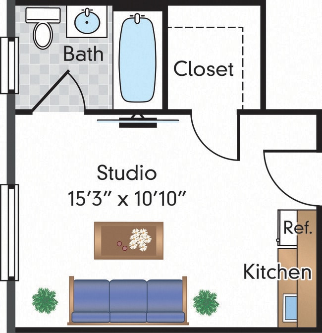 Floorplan - The Shelburne Apartments