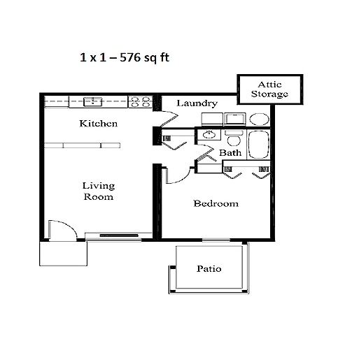 1BR/1BA - Dartmouth Place