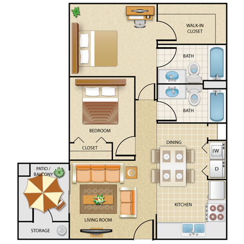 Floorplan - Colores Del Sol