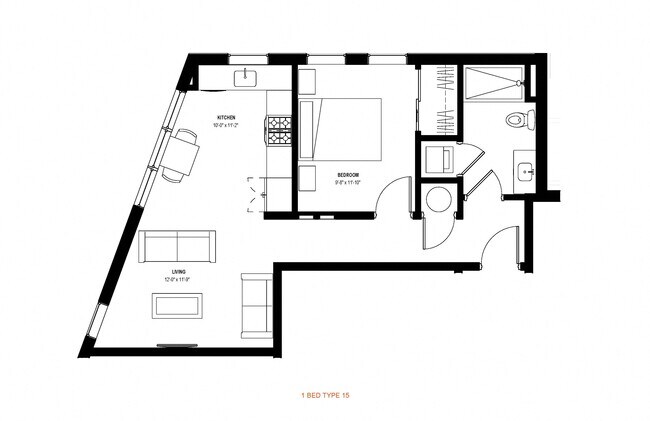 Floorplan - Glassworks Apartments