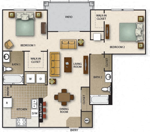Floorplan - Vista Park Senior Living
