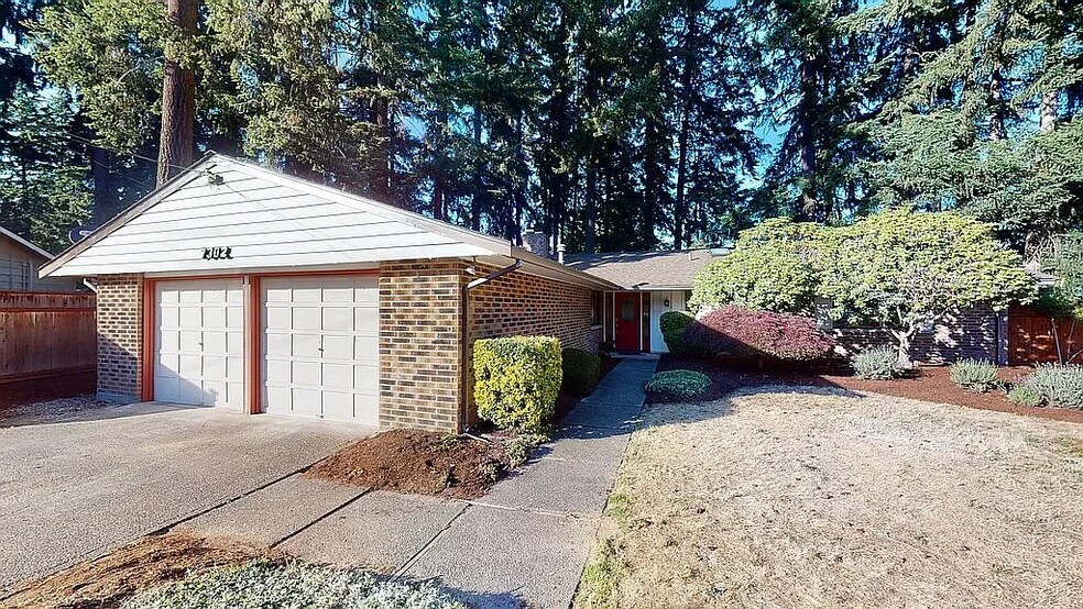 Two car garage and new front door - 7302 139th PL NE