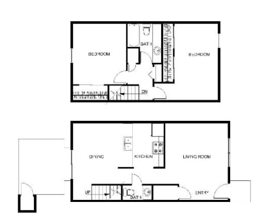2BR/2BA - The Stratford